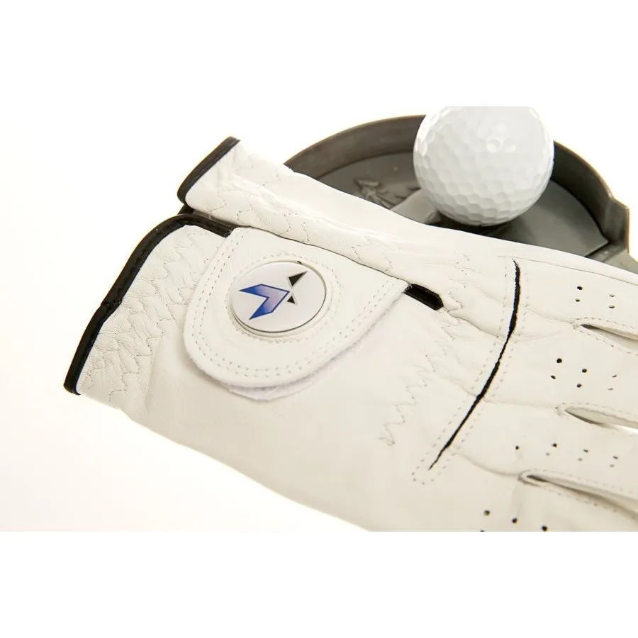 Three Pack X Performance Leather Golf Gloves w/ Free Socks