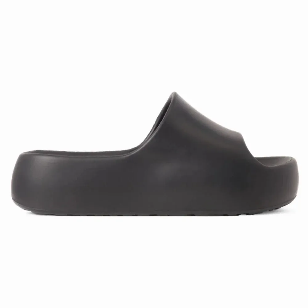 Tommy Hilfiger Chunky Flatform Pool Slides - BLK